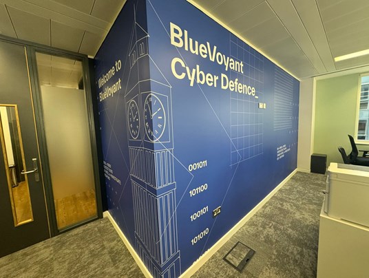 BlueVoyant - Wall Graphics