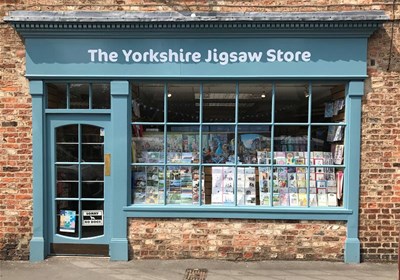 Yorkshire jigsaw Shop Front Exterior Sign York