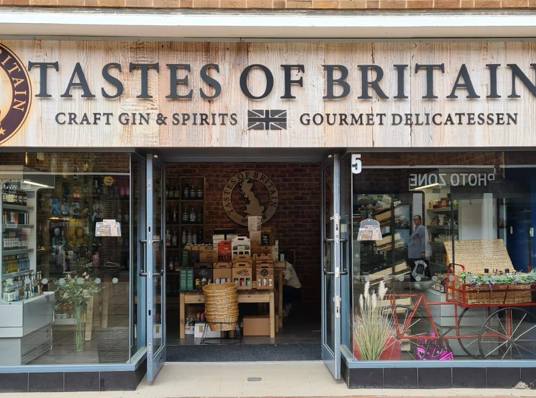 Shop front and fascia signage