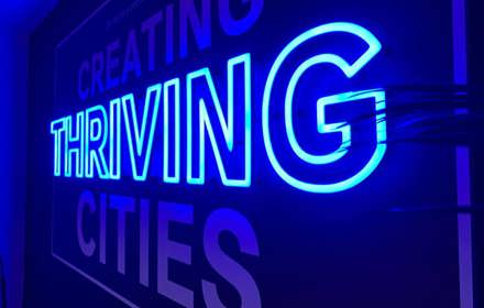 Faux Neon Sign