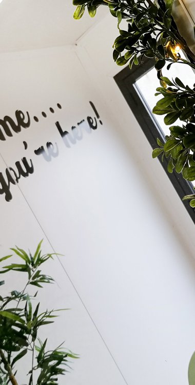 Wall lettering stickers