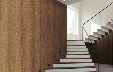 Wood effect film