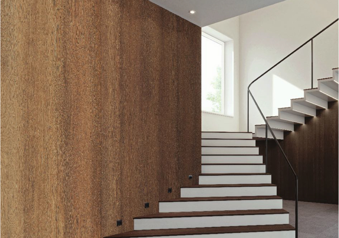 Wood effect film