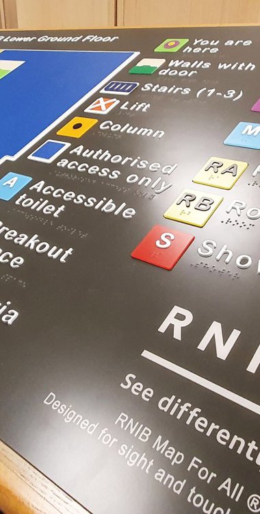 Braille & Tactile Directory Signage
